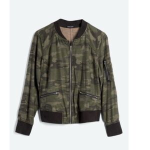 Dear John Green Camouflage Casco Bomber Jacket Size S Stitch Fix